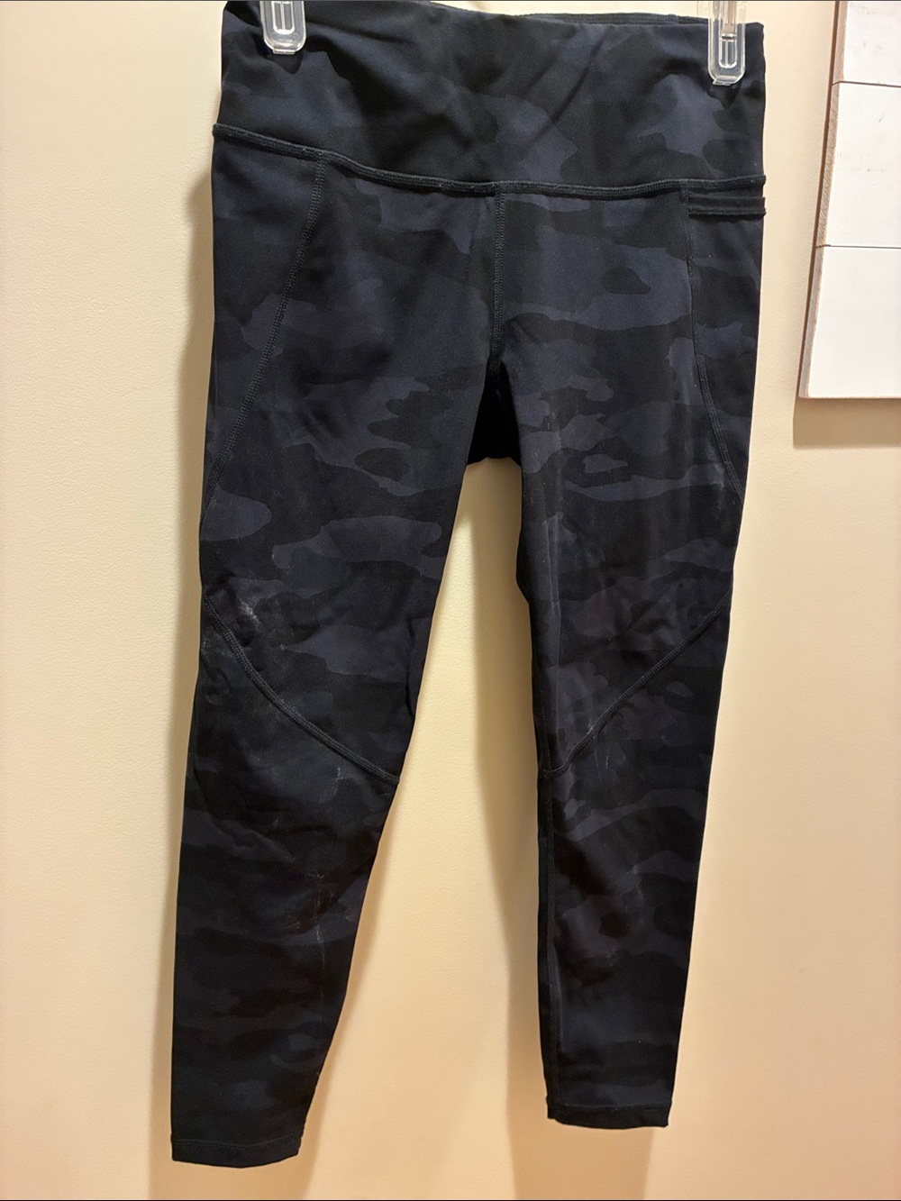 Sweaty Betty Black Camo High-Waist Leggings